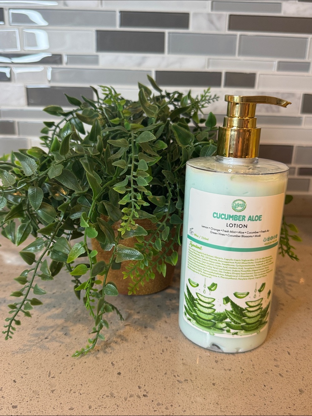 DILLPICKY CUCUMBER MELON LOTION